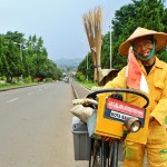 Senyum Sariban dalam lelahnya.